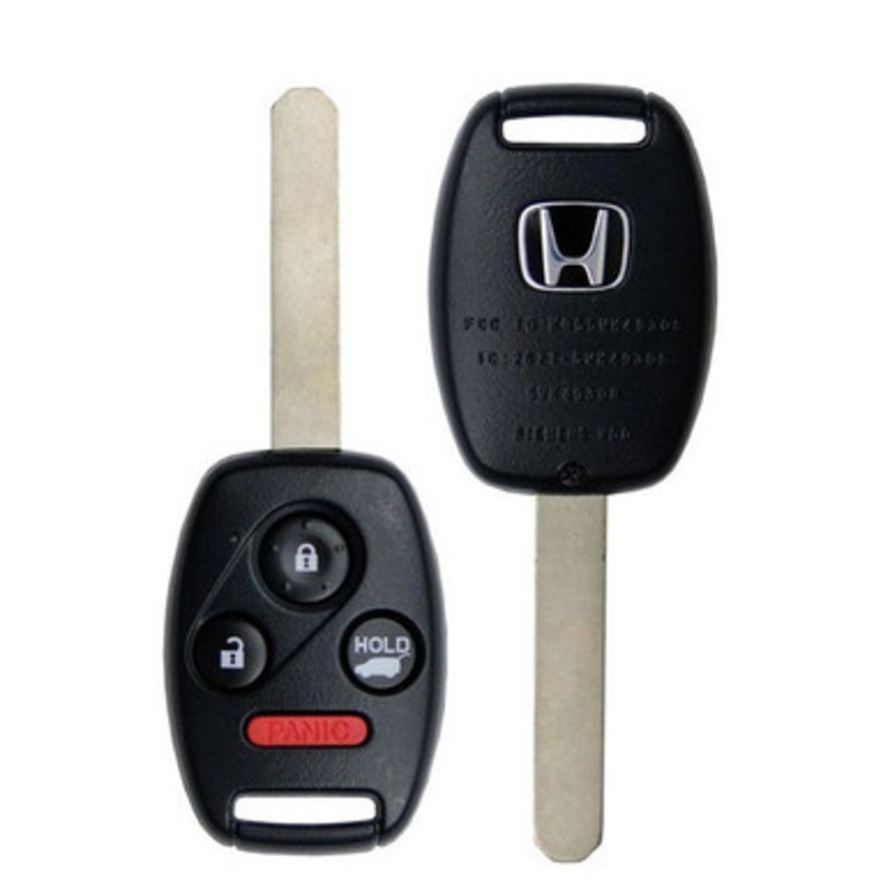 Honda 4 Button No Memory Remote Head Key KR55WK49308, 35118-SZA-A51, 315 MHz – New, OEM