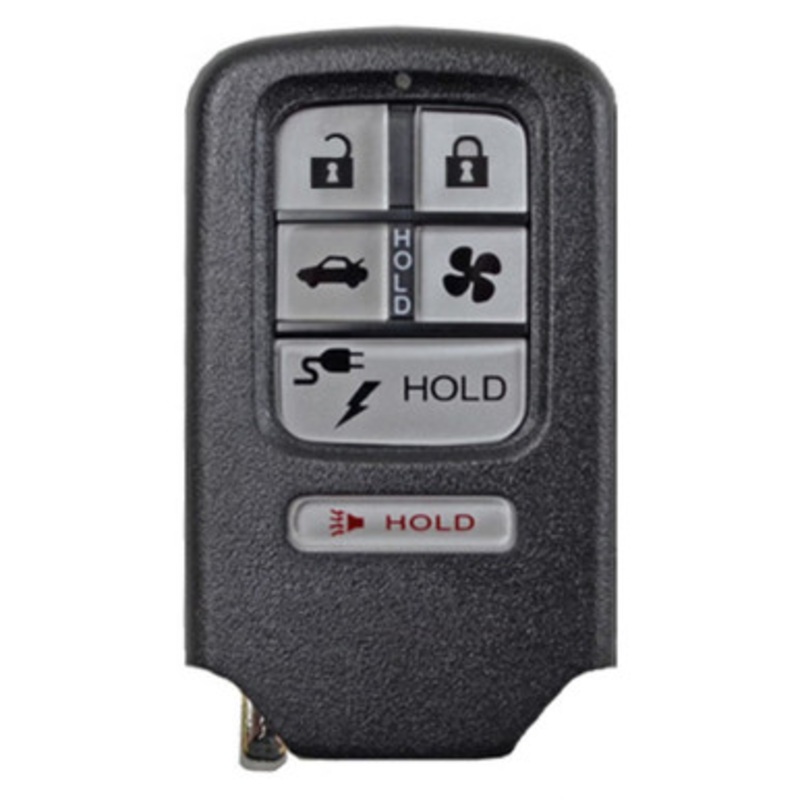 Honda 6 Button Driver 2 Smart Key KR5V2X (V42), 72147-TRW-A22, 433 MHz – Refurbished, Recase