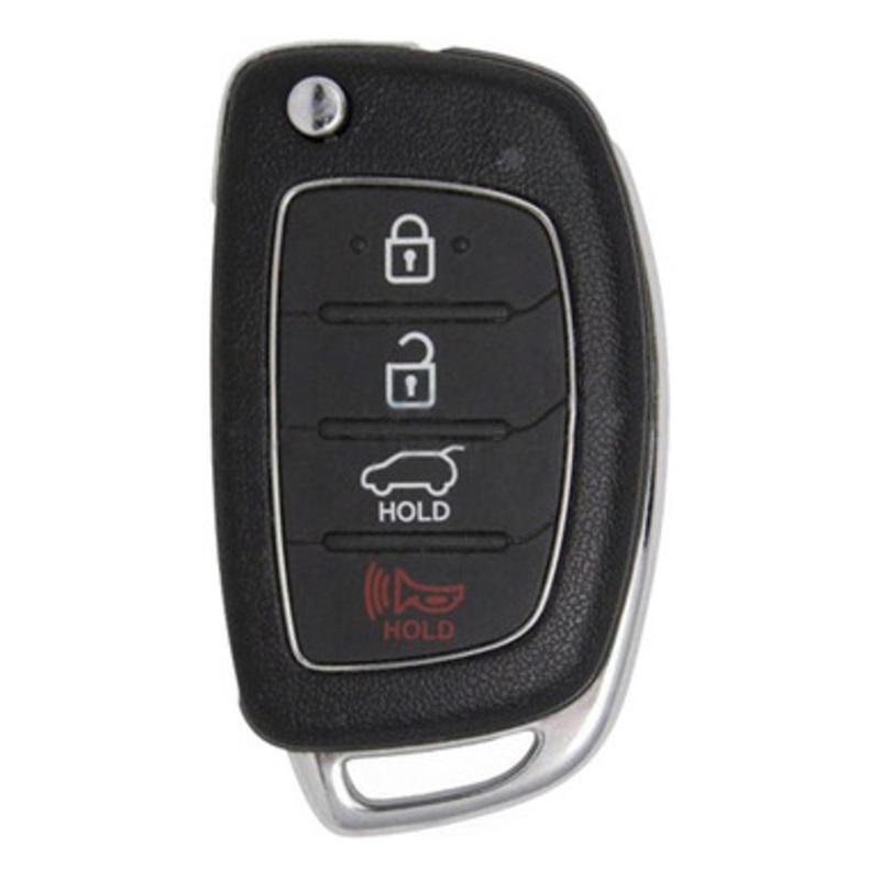 Hyundai 4 Button Remote Flip Key TQ8-RKE-4F25 (TL 4BT), 95430-D3010, 433 MHz – New, OEM