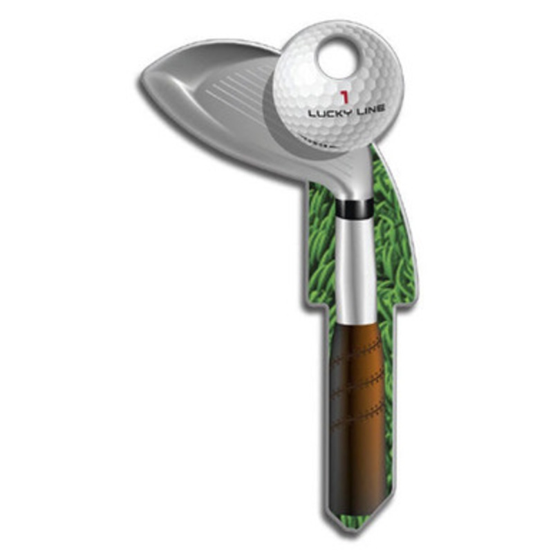 Lucky Line Key Shapes Golf Club  – 5 Pack – Schlage SC