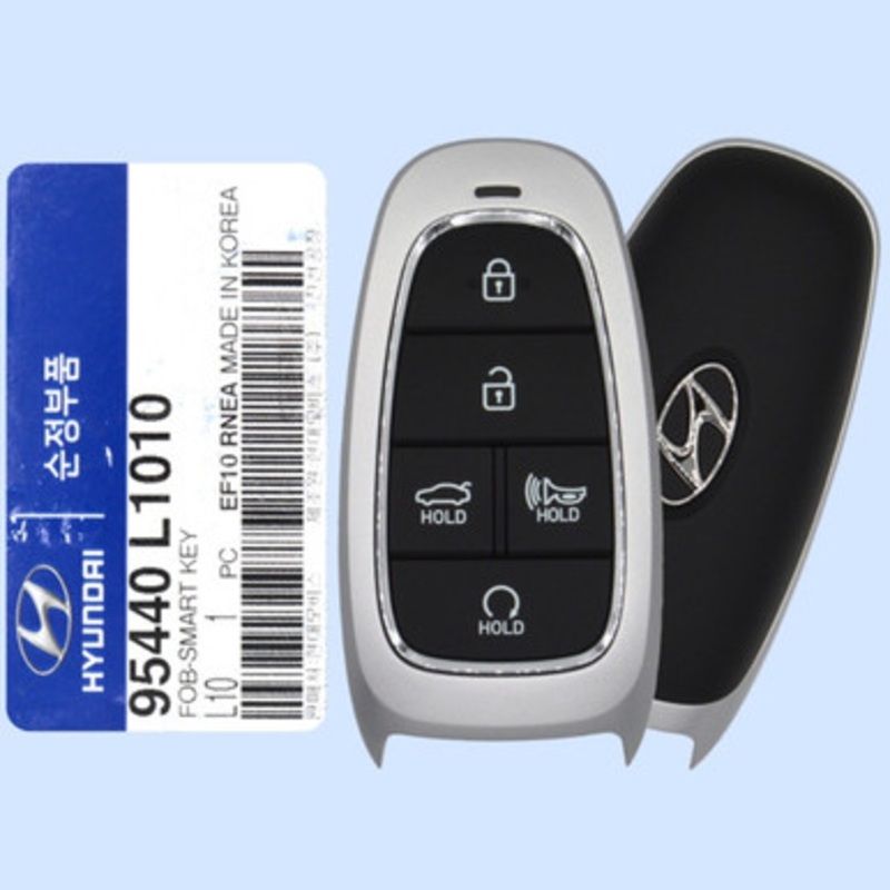 Hyundai 5-Button Smart Key TQ8-FOB-4F27 95440-L1010 433 MHz Non-Park Assist, New OEM