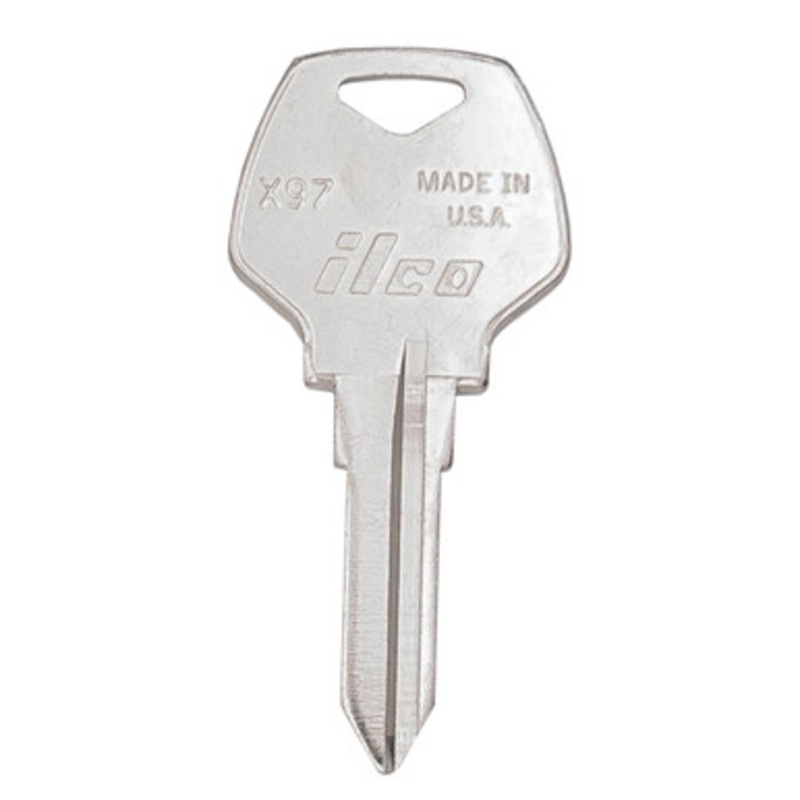 ILCO X97 Motorcycle Mechanical Key, Pack of 10