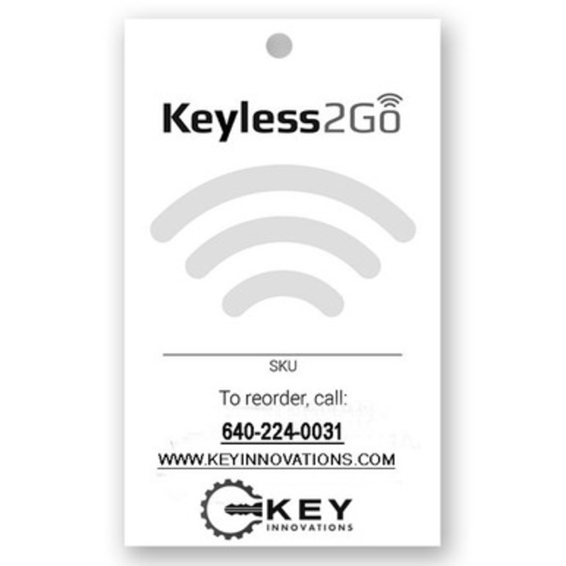 Keyless2Go Inventory Control Hang Tags Identifiers – Pack of 25