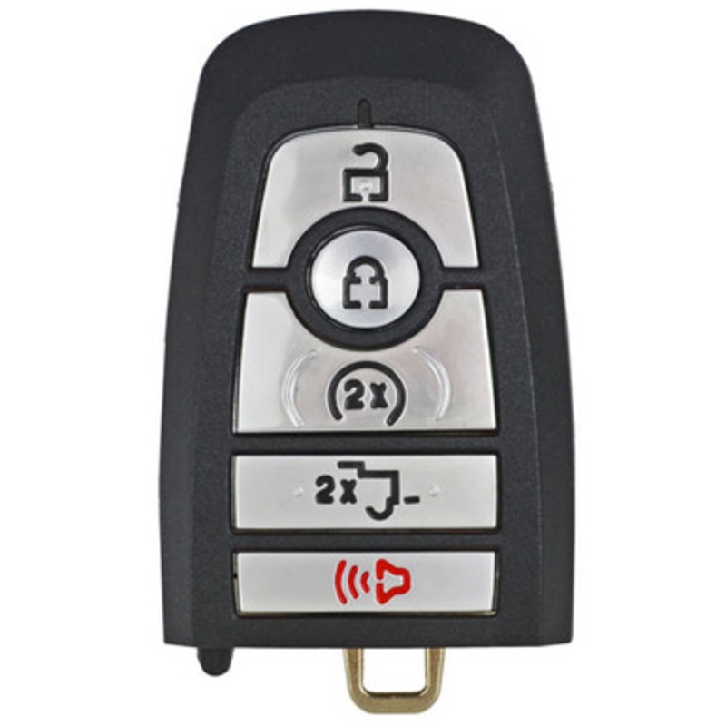 Ford 5-Button Smart Key 2-Way M3N-A2C931426 164-R8166 902 MHz, Refurbished Recase